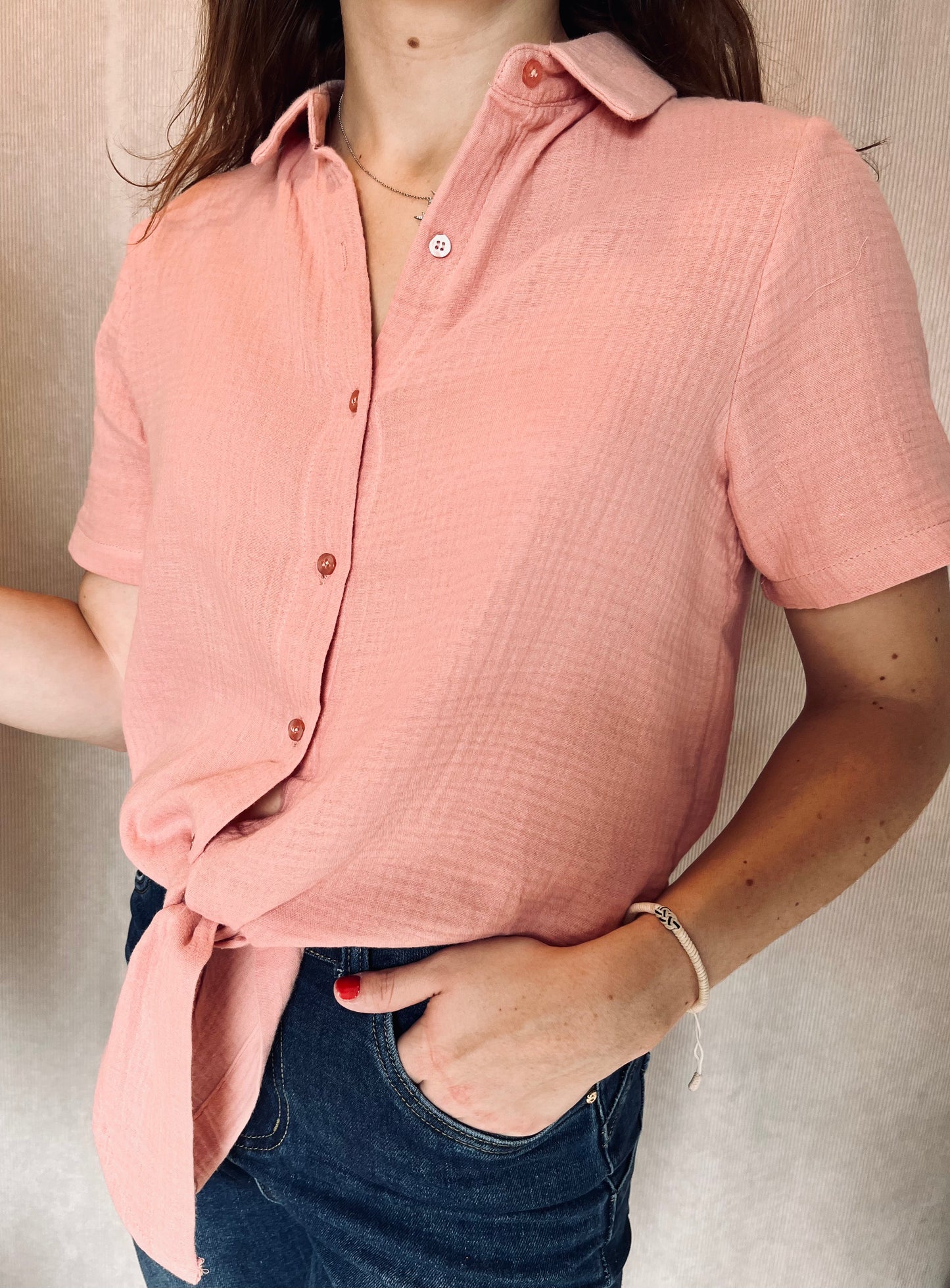 BLOUSE AMBRE ROSE