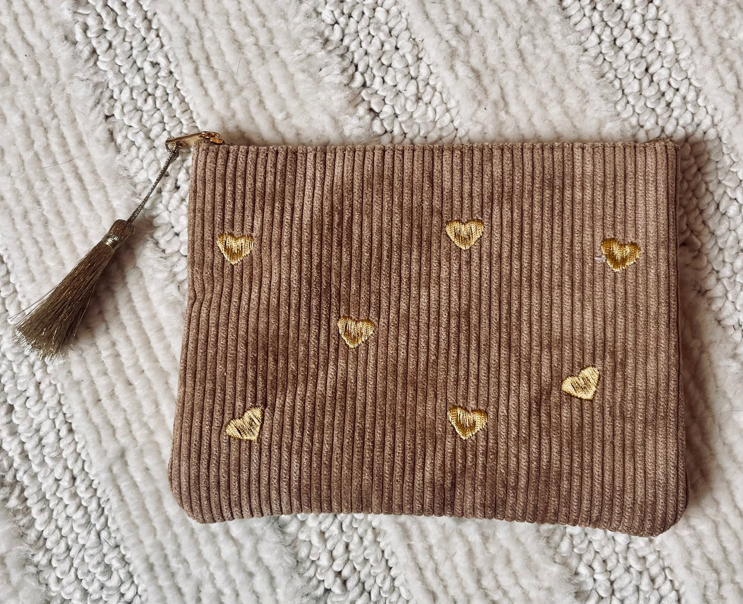 Pochette Velours CÉLESTE