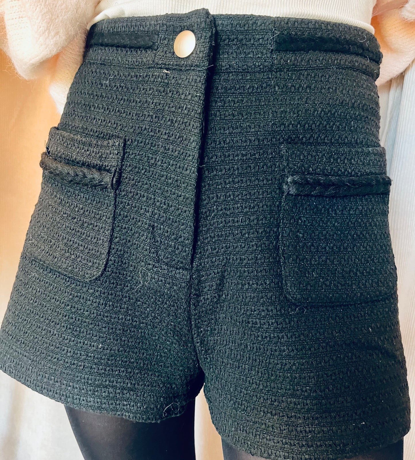 SHORT CAPUCINE - NOIR