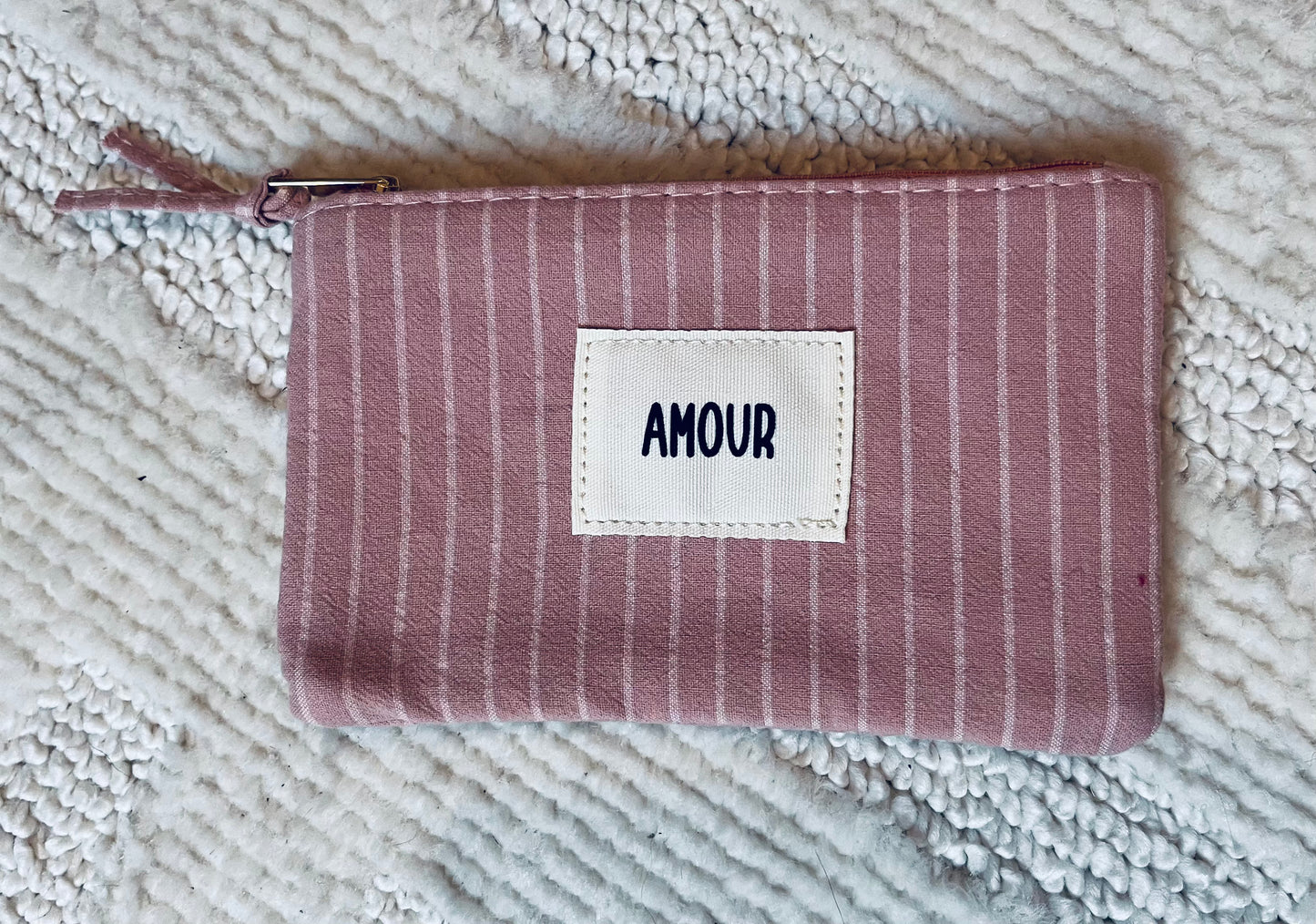 POCHETTE À RAYURES - COTON