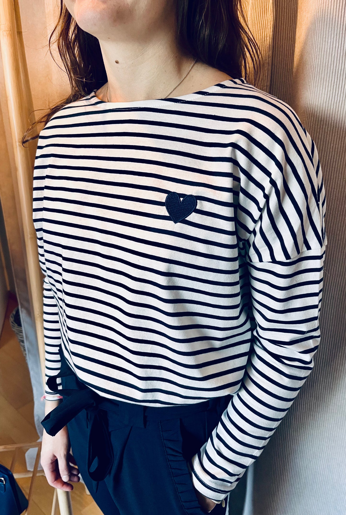 PULL FIN MARINIERE - JUSTINE