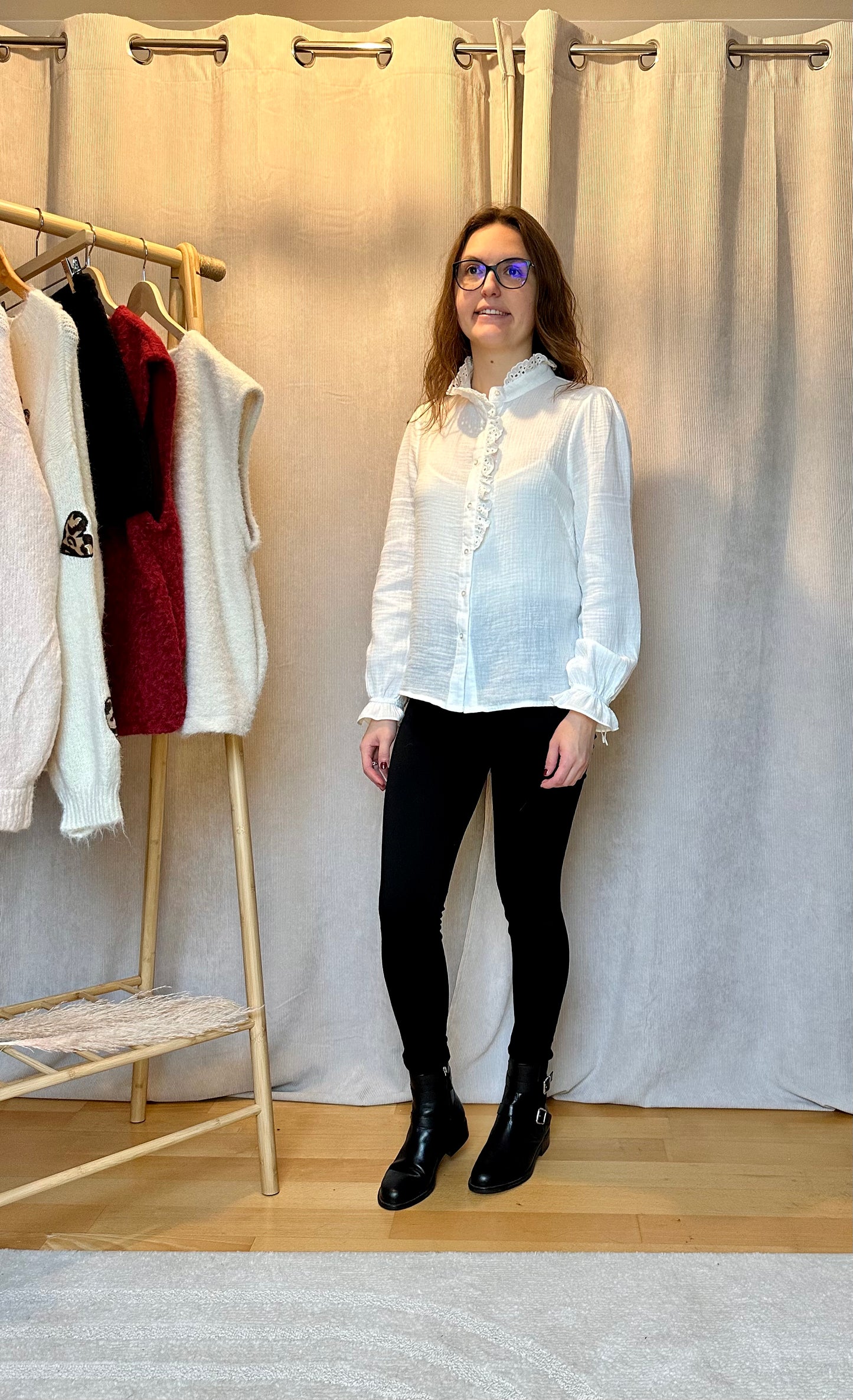 BLOUSE GAZE DE COTON - EVA